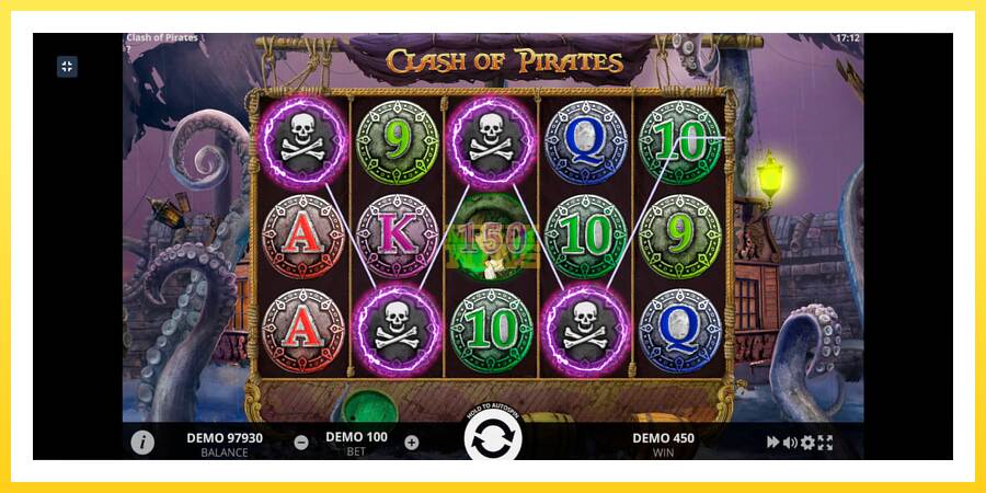 Slika 10 igralni avtomat Clash of Pirates