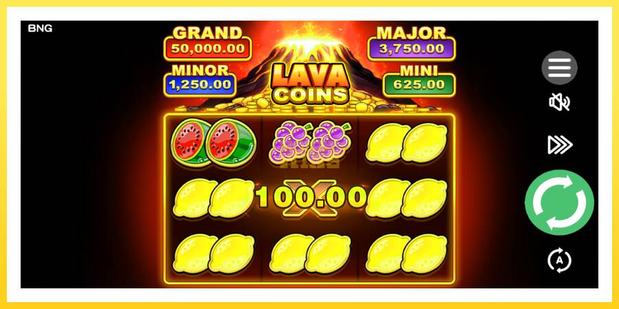 Slika 4 igralni avtomat Lava Coins