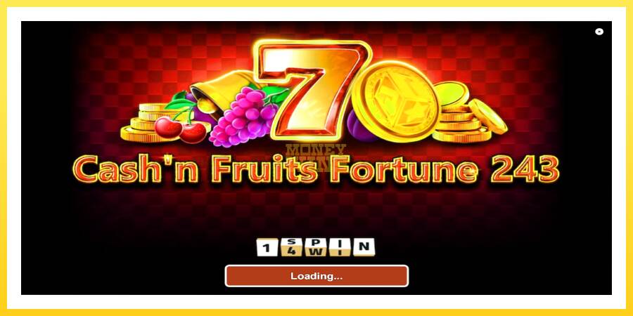 Slika 1 igralni avtomat Cashn Fruits Fortune 243