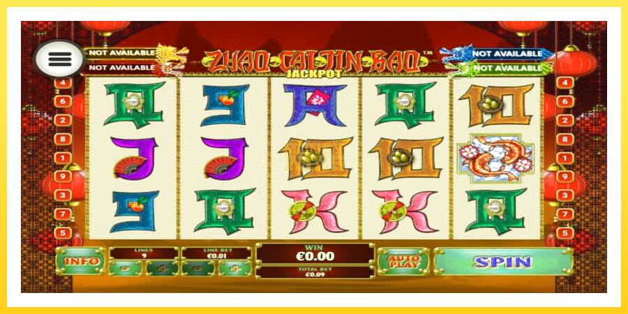 Slika 1 igralni avtomat Zhao Cai Jin Bao Jackpot