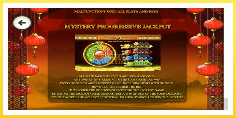 Slika 4 igralni avtomat Zhao Cai Jin Bao Jackpot