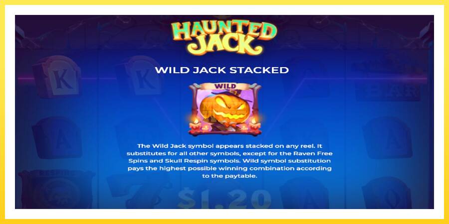 Slika 5 igralni avtomat Haunted Jack