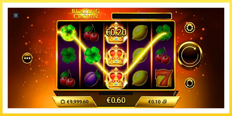 Slika 3 igralni avtomat Blazing Crown