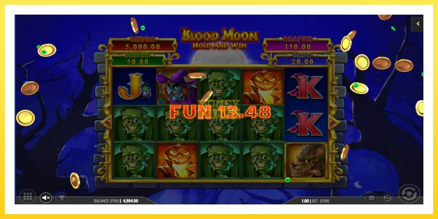 Slika 3 igralni avtomat Blood Moon Hold and Win