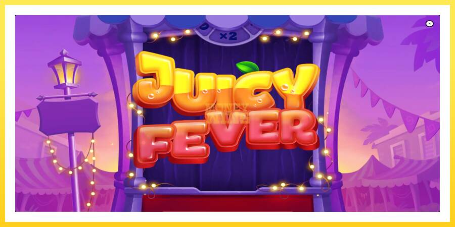 Slika 1 igralni avtomat Juicy Fever