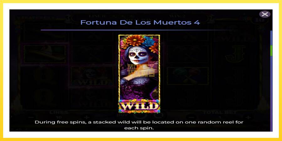 Slika 5 igralni avtomat Fortuna De Los Muertos 4