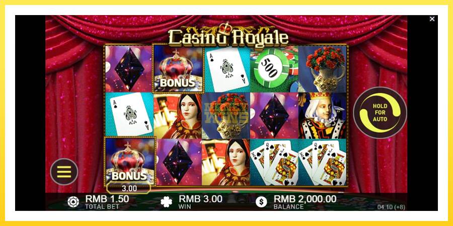 Slika 1 igralni avtomat Casino Royale