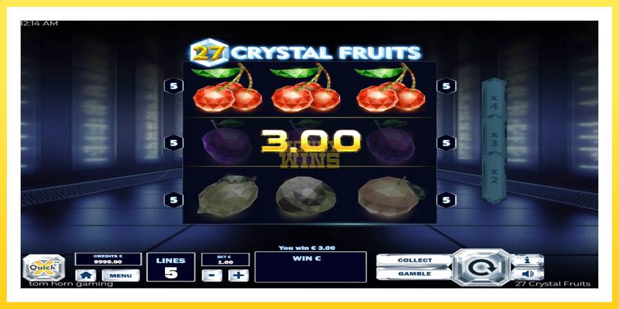 Slika 3 igralni avtomat 27 Crystal Fruits