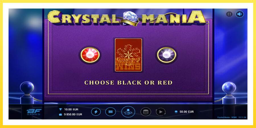 Slika 3 igralni avtomat Crystal Mania