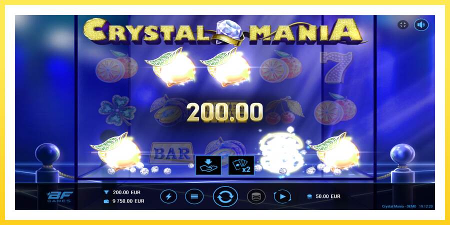 Slika 4 igralni avtomat Crystal Mania