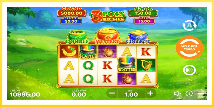 Slika 3 igralni avtomat 3 Pots Riches: Hold and Win