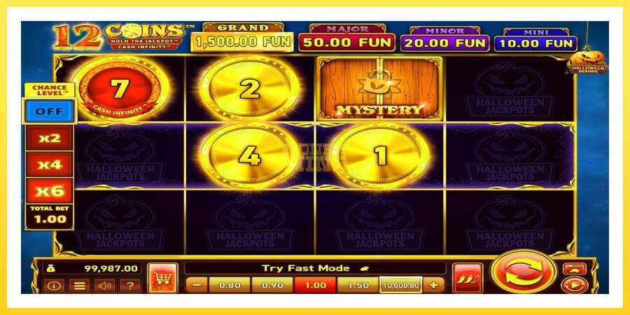 Slika 3 igralni avtomat 12 Coins Grand Gold Edition Halloween Jackpots