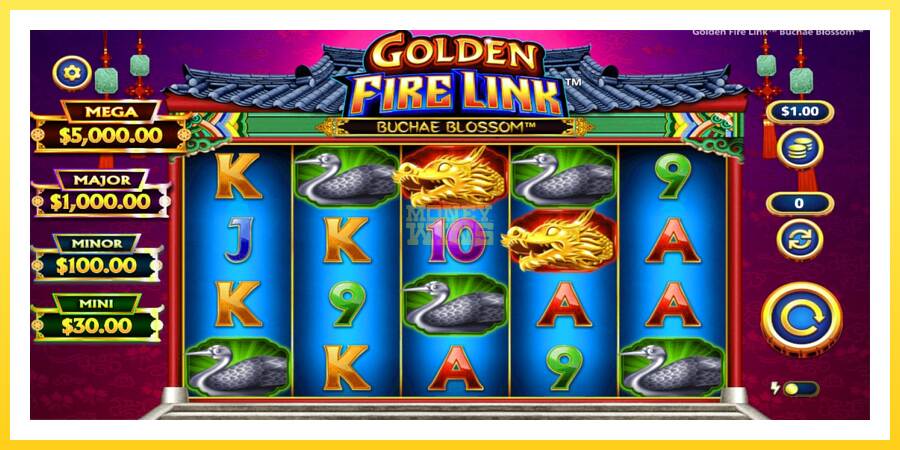 Slika 1 igralni avtomat Golden Fire Link Buchae Blossom