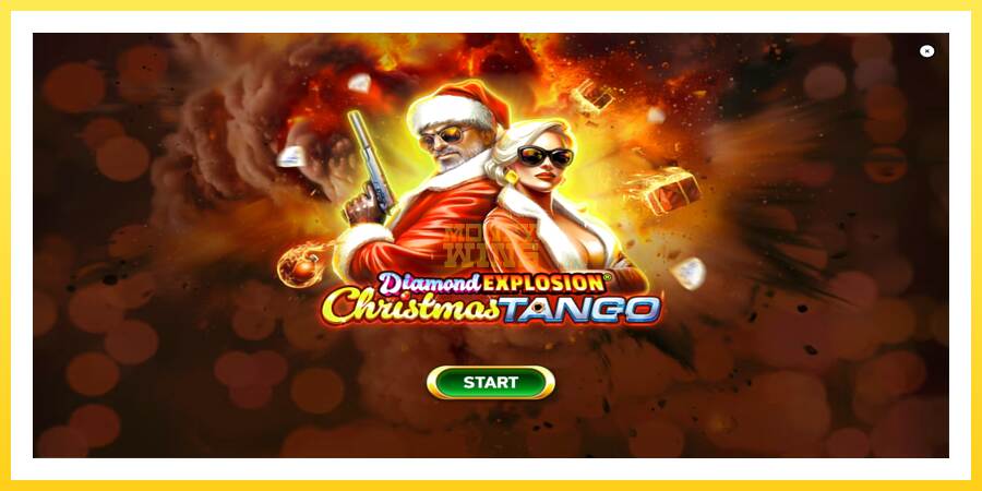 Slika 1 igralni avtomat Diamond Explosion Christmas Tango