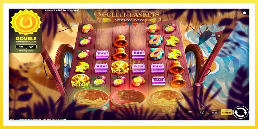 Slika 4 igralni avtomat 3 Golden Baskets: Treasure Tides