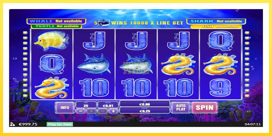 Slika 2 igralni avtomat Great Blue Jackpot