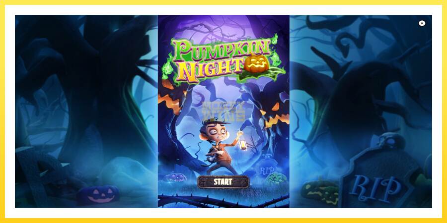 Slika 1 igralni avtomat Pumpkin Night