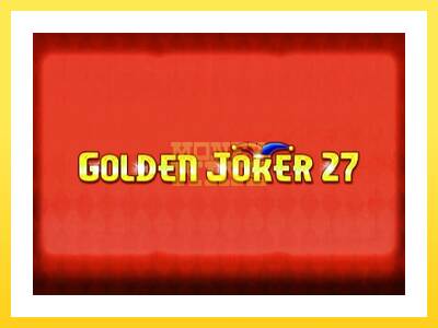 Igralni avtomat Golden Joker 27 Hold & Win