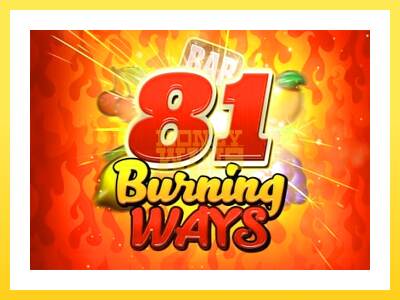 Igralni avtomat 81 Burning Ways