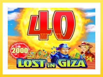 Igralni avtomat Lost in Giza 40